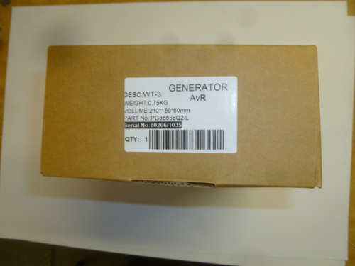 Регулятор напряжения AVR ENGGA (WT-3) по ценам производителя в Москве с доставкой по всей России