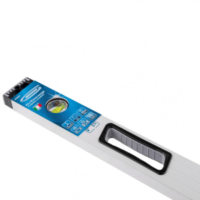 Уровень алюминиевый, 800 мм, фрезерованный, 3 глазка, магнитный Gross по ценам производителя в Москве с доставкой по всей России