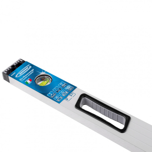 Уровень алюминиевый, 800 мм, фрезерованный, 3 глазка, магнитный Gross по ценам производителя в Москве с доставкой по всей России