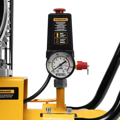 Компрессор воздушный рем. привод BCV 4000-T/200, 4,0 кВт, 200 литров, 690 л/мин Denzel по ценам производителя в Москве с доставкой по всей России