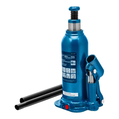 Домкрат гидравлический бутылочный, 5 т, h подъема 207-404 мм, в пластиковом кейсе Stels по ценам производителя в Москве с доставкой по всей России