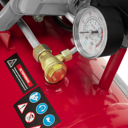 Компрессор воздушный DC1500L/24, 1,5 кВт, 24 л, 210 л/мин MTX по ценам производителя в Москве с доставкой по всей России