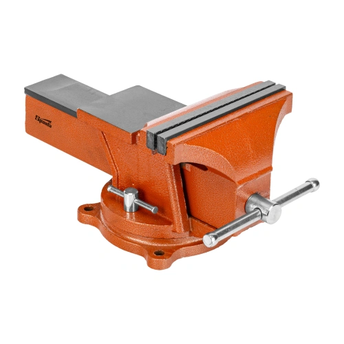 Тиски слесарные, 200 мм, поворотные, с наковальней Sparta по ценам производителя в Москве с доставкой по всей России