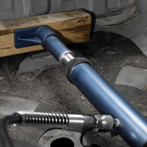 Растяжка гидравлическая, 10 т, набор из 17 предметов, 7 сменных насадок, в пластиковом кейсе на колесах Stels по ценам производителя в Москве с доставкой по всей России