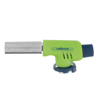 Горелка газовая на бутановый баллон, регулятор уровня пламени, пьезоподжиг Сибртех по ценам производителя в Москве с доставкой по всей России