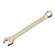Ключ комбинированный, 11 мм, желтый цинк Сибртех по ценам производителя в Москве с доставкой по всей России