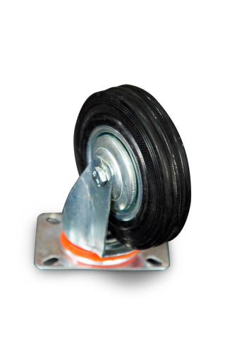 Колесо поворотное резина SC 55 125 мм (Y) по ценам производителя в Москве с доставкой по всей России