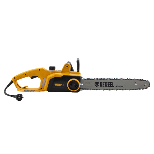 Пила цепная электрическая EDS-2000P, 2 кВт,поперечная, шина 40 см, шаг 3/8, паз 1.3 мм, 57 звеньев Denzel по ценам производителя в Москве с доставкой по всей России