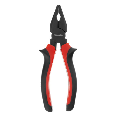 Плоскогубцы комбинированные Black Nickel, 160 мм, двухкомпонентные рукоятки Matrix по ценам производителя в Москве с доставкой по всей России