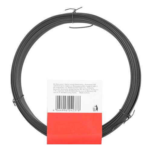 Проволока стальная 30 м, вязальная, термообработанная 1.2 мм Сибртех по ценам производителя в Москве с доставкой по всей России