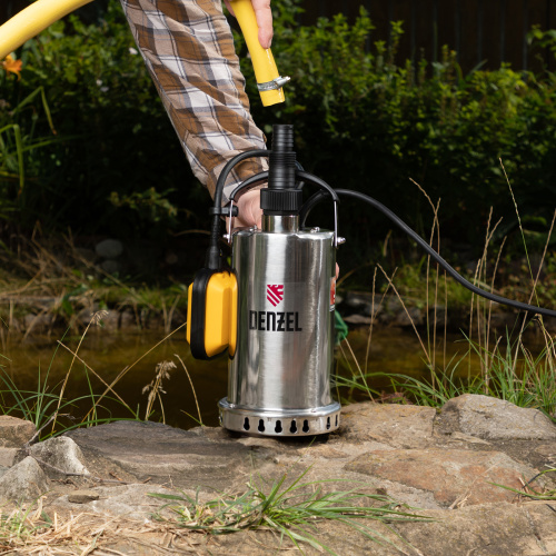 Дренажный насос DP600X, 600 Вт, подъем 7.5 м, 8500 л/ч Denzel по ценам производителя в Москве с доставкой по всей России