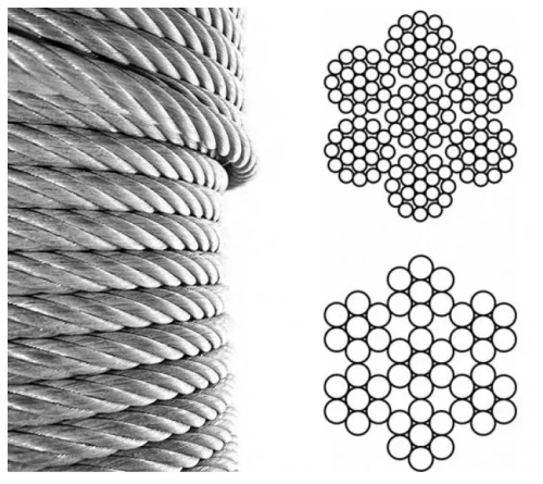 Трос стальной канат 6,2мм ГОСТ 2688-80 для лебёдок и талей (чёрный) купить в Москве с доставкой по всей России | ProtosMarket.ru