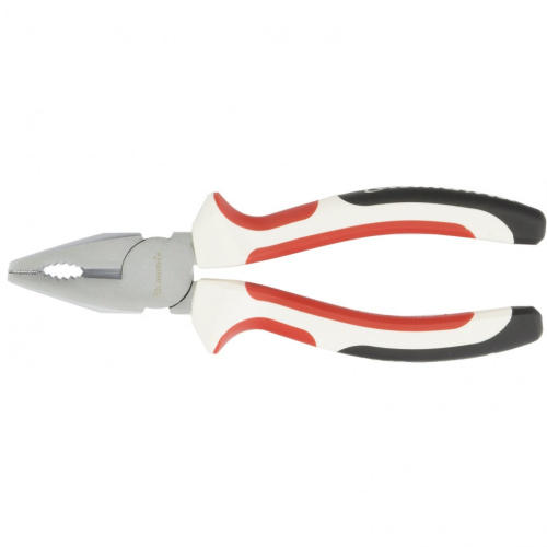 Плоскогубцы WHite Nickel, 180 мм, никелированные, трехкомпонентные рукоятки Matrix по ценам производителя в Москве с доставкой по всей России