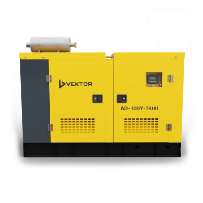 Дизельный генератор Vektor AD-100Y-T400 в шумозащитном кожухе с АВР по ценам производителя в Москве с доставкой по всей России