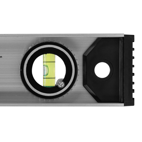 Уровень алюминиевый "Рельс", 2000 мм, 3 глазка (1 поворотный) Matrix по ценам производителя в Москве с доставкой по всей России