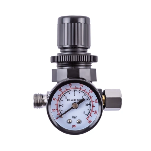Регулятор давления со встроенным манометром 10 бар, 1/4 AERO по ценам производителя в Москве с доставкой по всей России