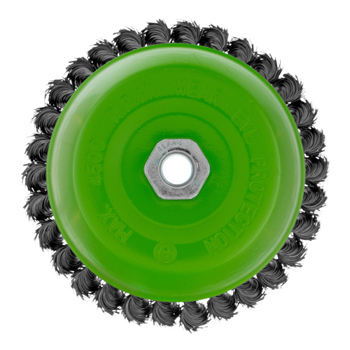 Щетка для УШМ, 150 мм, М14, "чашка", крученая проволока 0.5 мм Сибртех по ценам производителя в Москве с доставкой по всей России