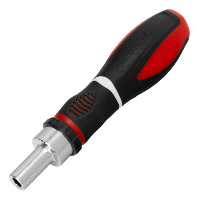 Отвертка реверсивная, набор бит, 12 шт, CrV Matrix по ценам производителя в Москве с доставкой по всей России