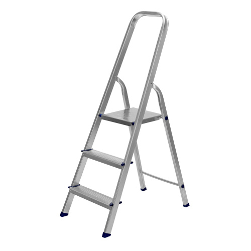 Стремянка, 3 ступени, алюминиевая, Сибртех по ценам производителя в Москве с доставкой по всей России