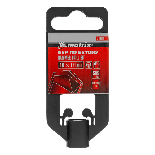 Бур по бетону, 16 х 160 мм, SDS Plus Matrix по ценам производителя в Москве с доставкой по всей России