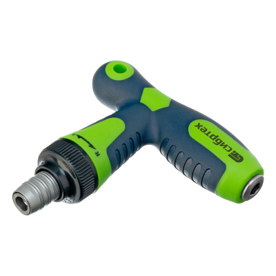 Отвертка Т-образная реверсивная с набором бит, торцевых головок, 33 предмета, CrV Сибртех по ценам производителя в Москве с доставкой по всей России