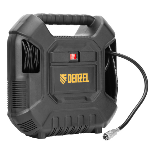 Компрессор воздушный DL1100 1.1 кВт, 180 л/мин, с набором аксессуаров Denzel по ценам производителя в Москве с доставкой по всей России