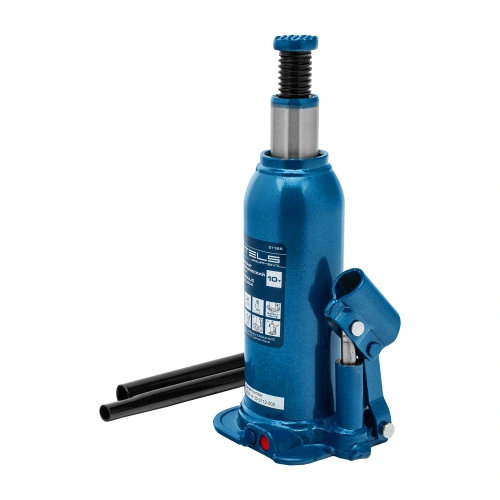 Домкрат гидравлический бутылочный, 10 т, h подъема 222-447 мм Stels по ценам производителя в Москве с доставкой по всей России