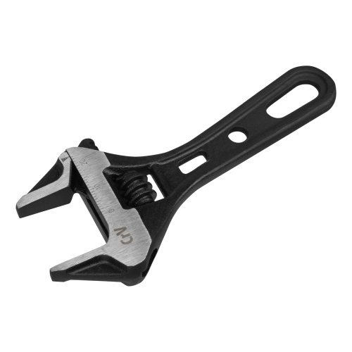 Ключ разводной 115 мм, CrV, кованый, укороченная рукоятка Denzel по ценам производителя в Москве с доставкой по всей России