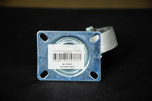 Колесо поворотное чугунное EM01 VKV 80 80 мм термостойкое по ценам производителя в Москве с доставкой по всей России