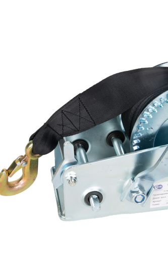 Лебедка ручная TOR ЛФ-2500 (FD) г/п 1,0 т длина ленты 10 м по ценам производителя в Москве с доставкой по всей России