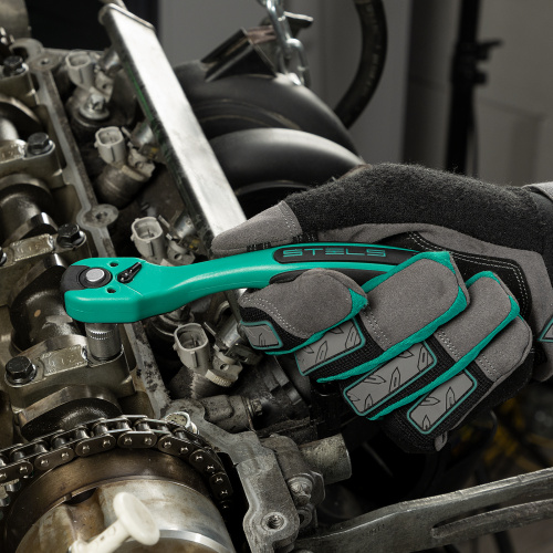 Набор инструментов, 1/4", Cr-V, S2, усиленный кейс, 47 предметов Stels по ценам производителя в Москве с доставкой по всей России