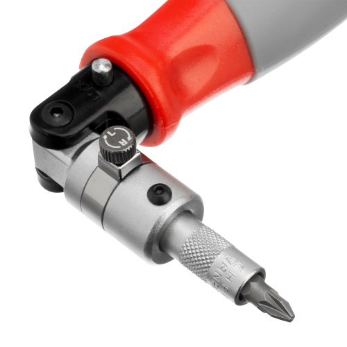 Отвертка реверсивная, поворотная головка, набор бит, CrV, 6 шт Matrix по ценам производителя в Москве с доставкой по всей России