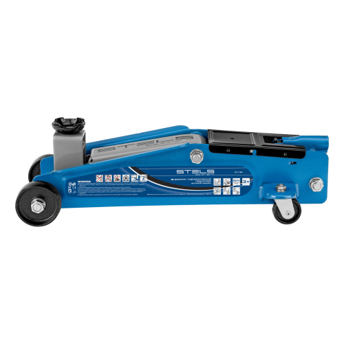 Домкрат гидравлический подкатной, высокий подъем, 3т, SUV, 190-535 мм Stels по ценам производителя в Москве с доставкой по всей России