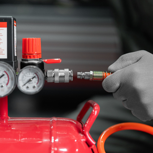 Компрессор воздушный ременный привод КР2500/80, 2,5 кВт, 80 литров, 420 л/мин МТХ по ценам производителя в Москве с доставкой по всей России