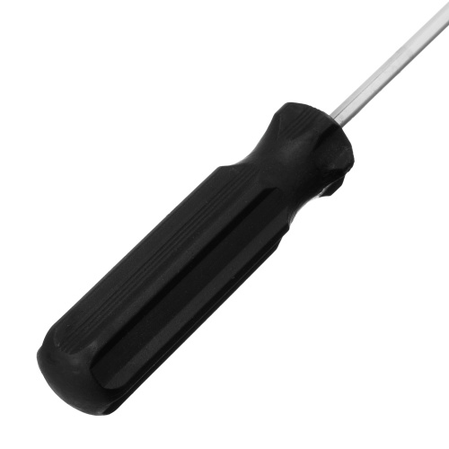 Отвертка SL4 х 75 мм, углеродистая сталь, черная пластиковая рукоятка Sparta по ценам производителя в Москве с доставкой по всей России