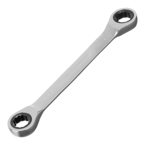 Ключ накидной трещоточный, 14 х 15 мм, CrV, зеркальный хром Matrix Professional по ценам производителя в Москве с доставкой по всей России