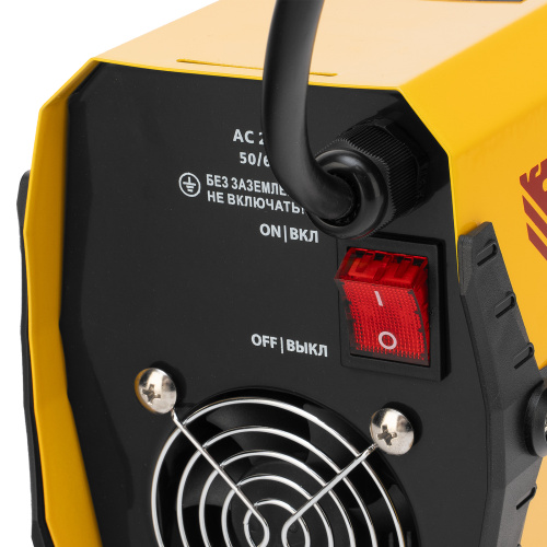 Аппарат инверторный дуговой сварки DS-200 Compact, 200 А, ПВ 70%, диаметр электрода 1.6-5 мм Denzel по ценам производителя в Москве с доставкой по всей России