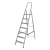 Стремянка, 7 ступеней, алюминиевая, Сибртех по ценам производителя в Москве с доставкой по всей России