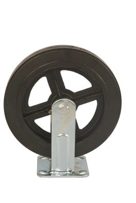 Колесо большегрузное неповоротное FCd 85 250 мм обрезиненное (N) по ценам производителя в Москве с доставкой по всей России