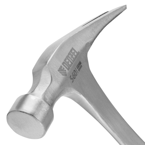 Молоток-гвоздодер 560 г, цельнометаллический, двухкомпонентная рукоятка Denzel по ценам производителя в Москве с доставкой по всей России