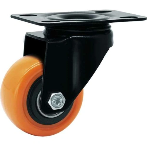 Колесо мебельное поворотное SCZ 25 50 мм (оранжевый) по ценам производителя в Москве с доставкой по всей России