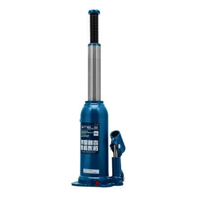 Домкрат гидравлический бутылочный, 10 т, h подъема 222-447 мм Stels по ценам производителя в Москве с доставкой по всей России