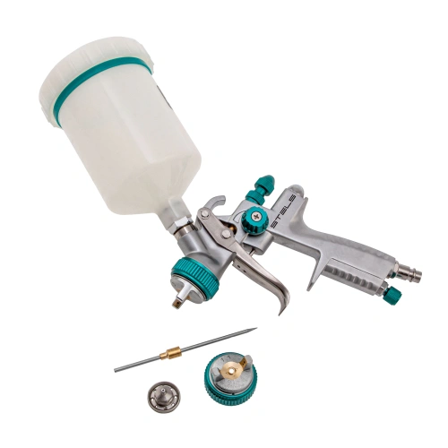 Краскораспылитель AG 901 LVMP профессиональный, гравитационного типа, сопло 1.3 и 1.1 мм Stels по ценам производителя в Москве с доставкой по всей России