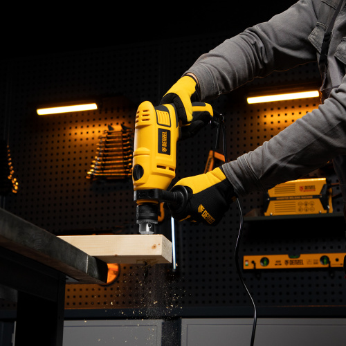 Дрель ударная ID-750, 750 Вт, 0-3000 об/мин, 48000 уд/мин Denzel по ценам производителя в Москве с доставкой по всей России