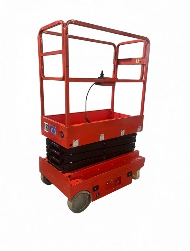 Подъемник ножничный самоходный 240 кг 4/6 м TOR GTJZ DC аккумуляторный по ценам производителя в Москве с доставкой по всей России