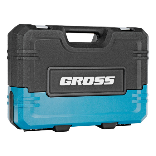 Набор инструментов, 1/4", 1/2", CrV, 120 зубьев, 76 предметов Gross по ценам производителя в Москве с доставкой по всей России