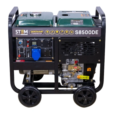 Генератор дизельный STEM Techno S8500DE (8,5кВт, электростартер, дисплей, подогрев, АВР) по ценам производителя в Москве с доставкой по всей России