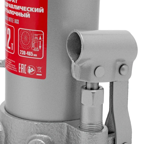 Домкрат гидравлический бутылочный, 12 т, высота подъема 230-465 мм Matrix по ценам производителя в Москве с доставкой по всей России
