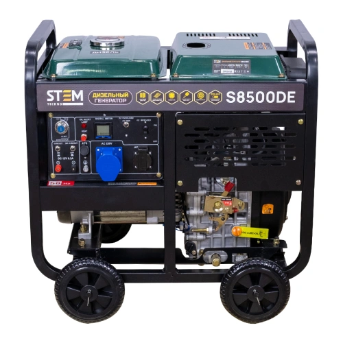 Генератор дизельный STEM Techno S8500DE (8,5кВт, электростартер, дисплей, подогрев, АВР) по ценам производителя в Москве с доставкой по всей России
