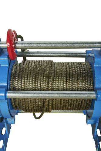 Лебедка электрическая  500 кг  70 м с канатом 220 В TOR KCD по ценам производителя в Москве с доставкой по всей России